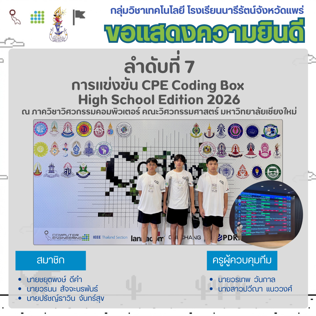 การแข่งขัน CPE Coding Box High School Edition 2026
